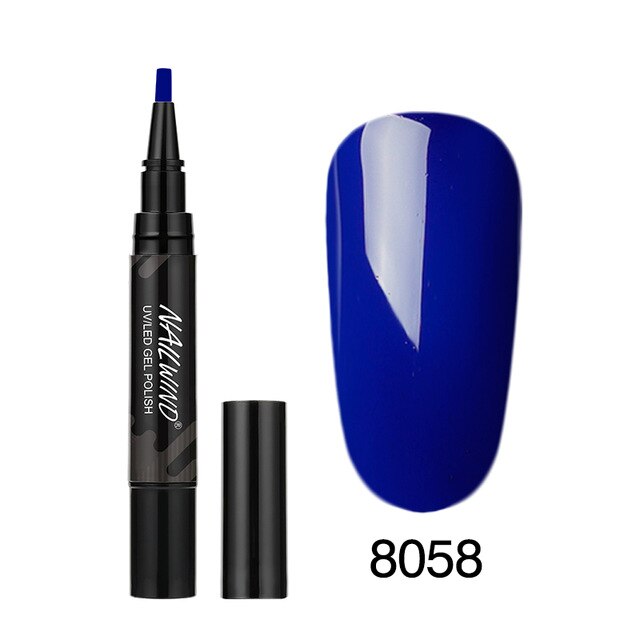 Venalisa 60 Colors Soak Off Gel Nail Polish with Glue Pen