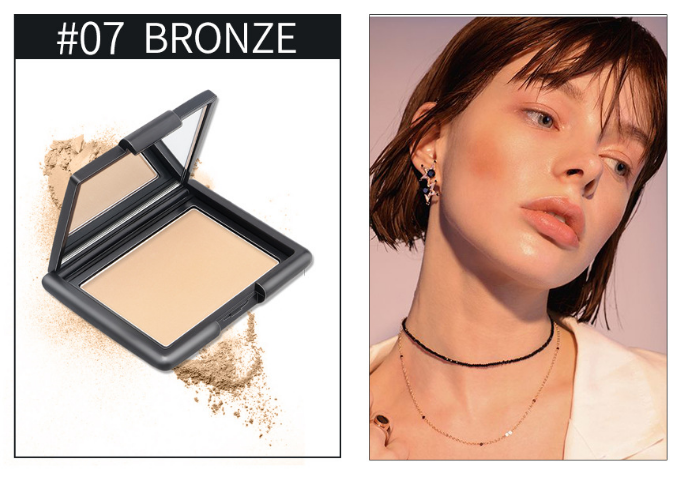 Polvo de Maquillaje Impermeable de Larga Duración QIBEST