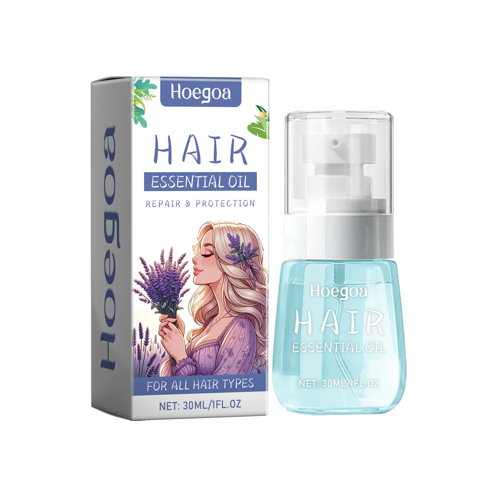 Hair Essential Oil, Scalp Massage Moisturizes And Softness To Prevent Strong And Thick Hair - Korvel
