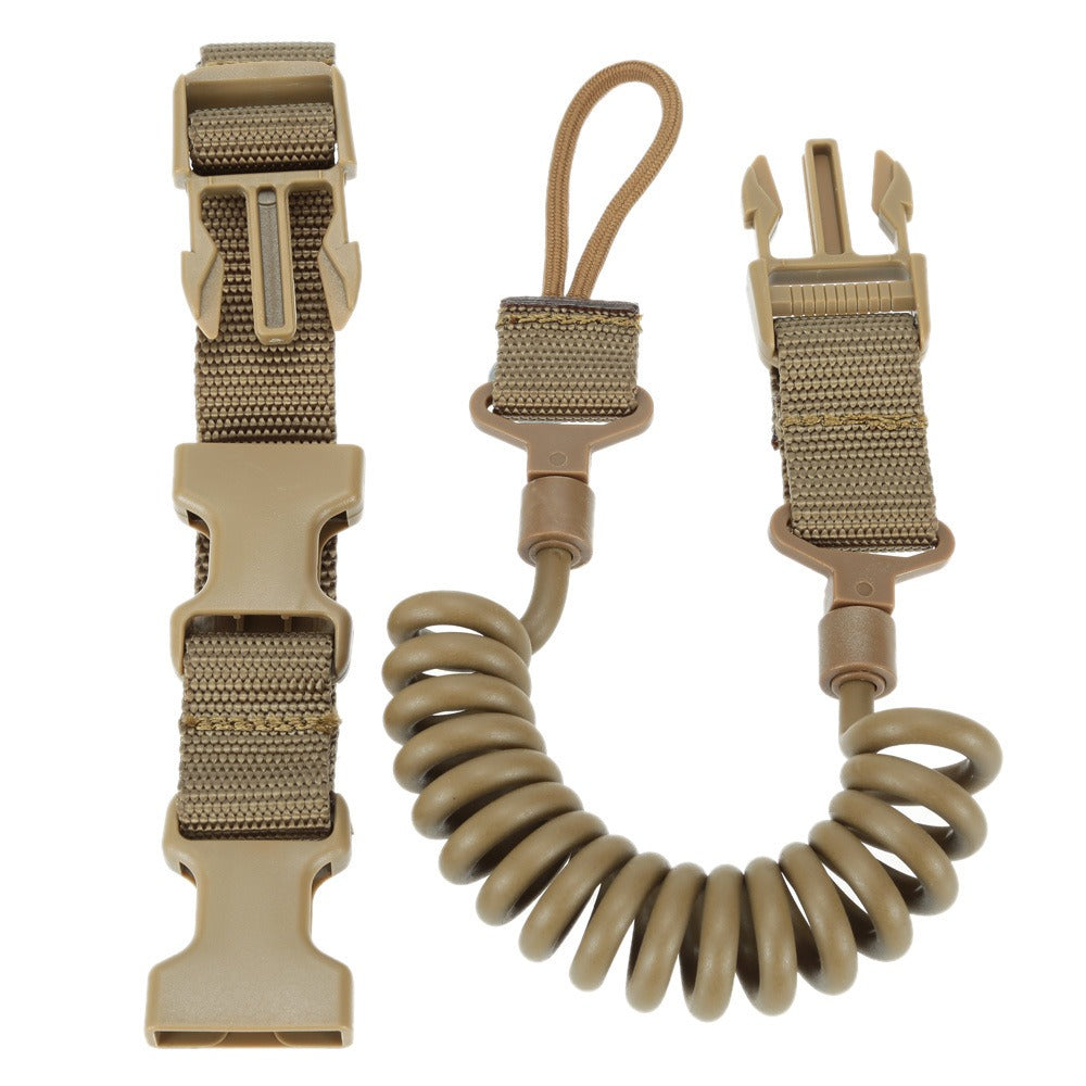 Tactical Two Point Rifle Sling Adjustable Bungee Tactical Airsoft Gun Strap System Paintball Gun Sling for Airsoft Hunting - Korvel