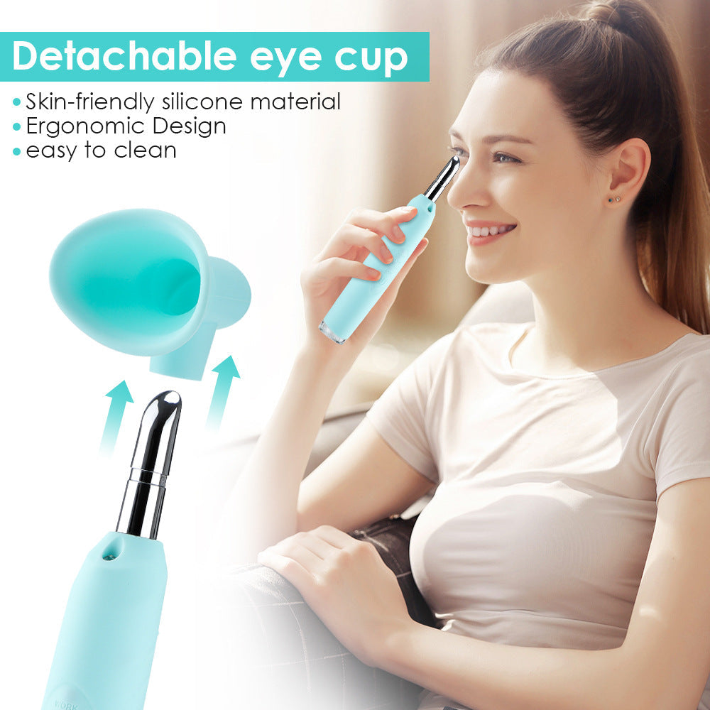 3-Speed Electric Sonic Eyewash Instrument Household Eye Massager Portable Eyewasher Eyeball Cleaning And Moisturizing Instrument - Korvel