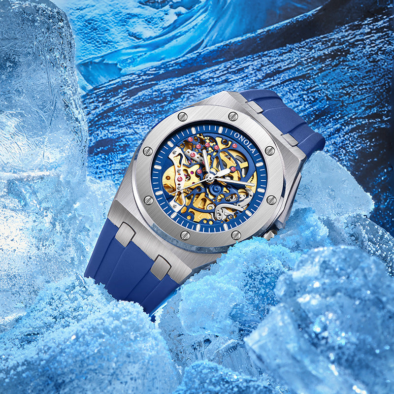 Stylish Fully Automatic Mechanical Watch for Men
