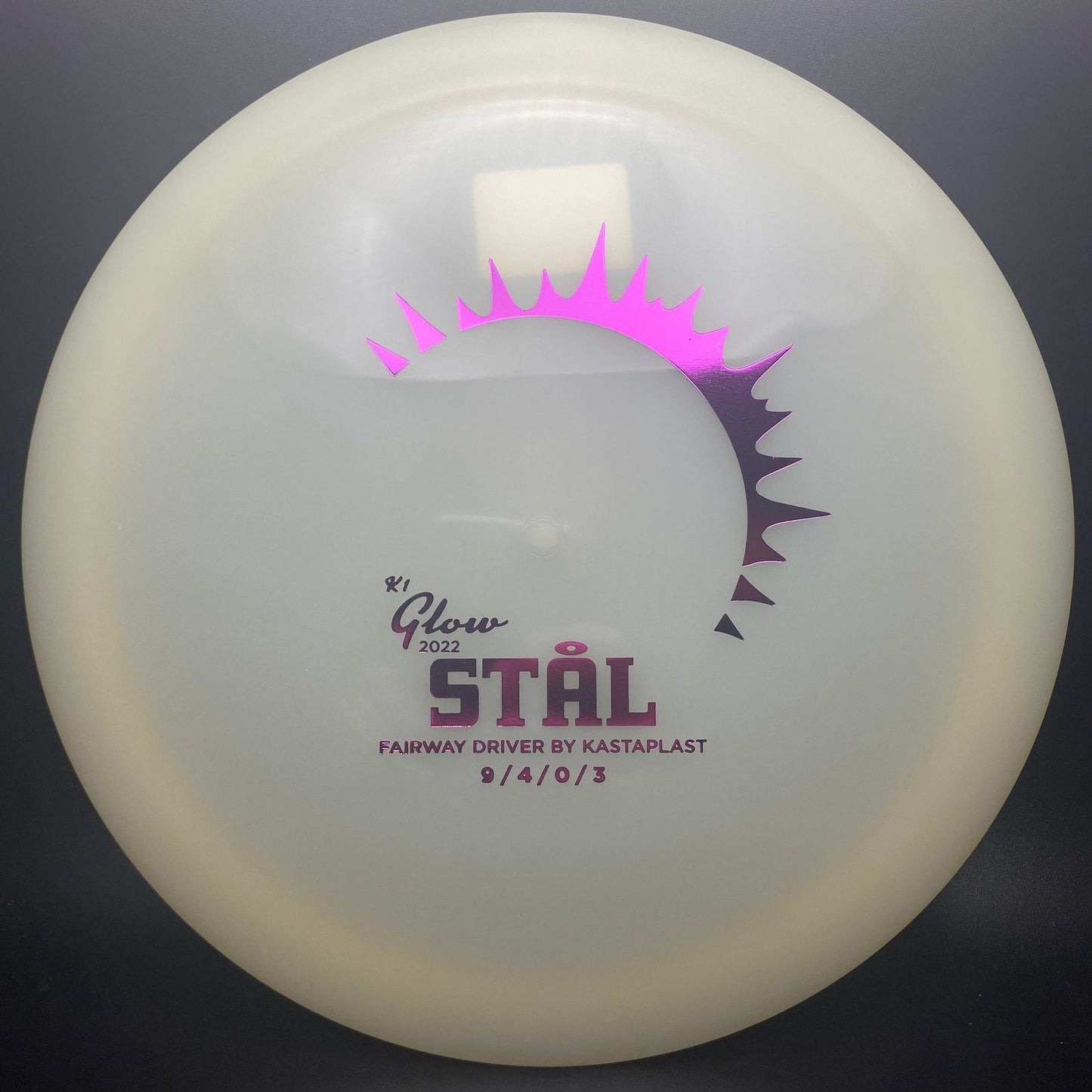 K1 Glow Stal 2022 - Conducteur de Fairway Premium Overstable