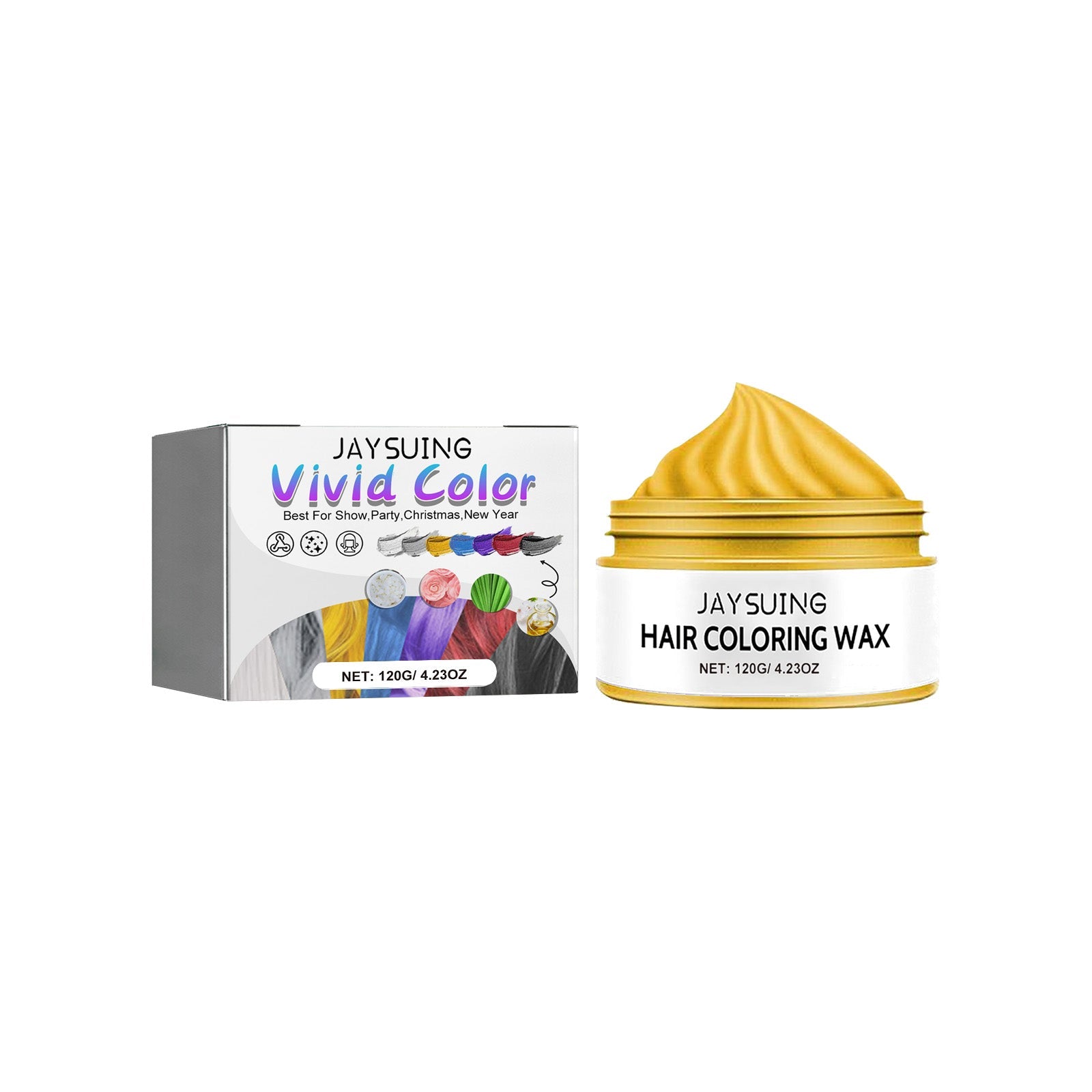 Hair Cream, Covering White Hair, Easy Coloring, Non-Dampening, Tide Color Beauty Hair Cream - Korvel
