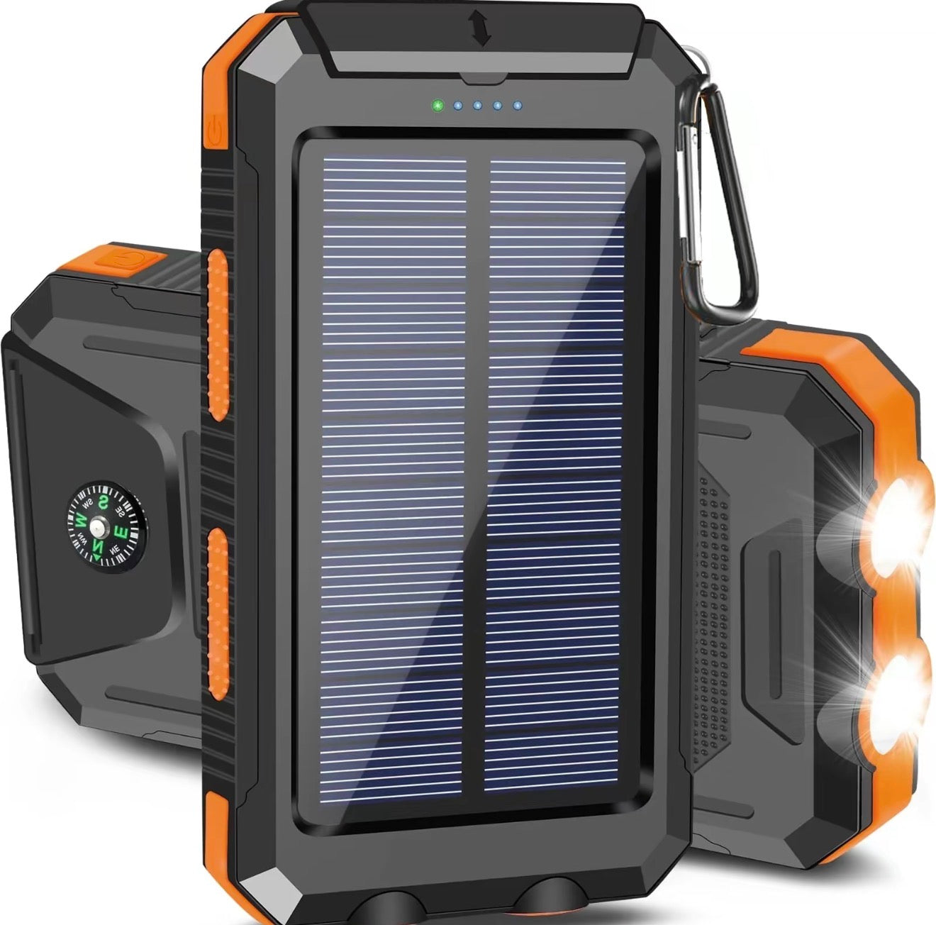 SolarCharge Outdoor Power Bank - Rugged & Reliable