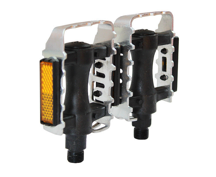 Mountain Bike Pedals Bicycle Equipment Pedals Dead Fly Pedals Ultra-Light Semi-Aluminum Alloy Pedals - Korvel