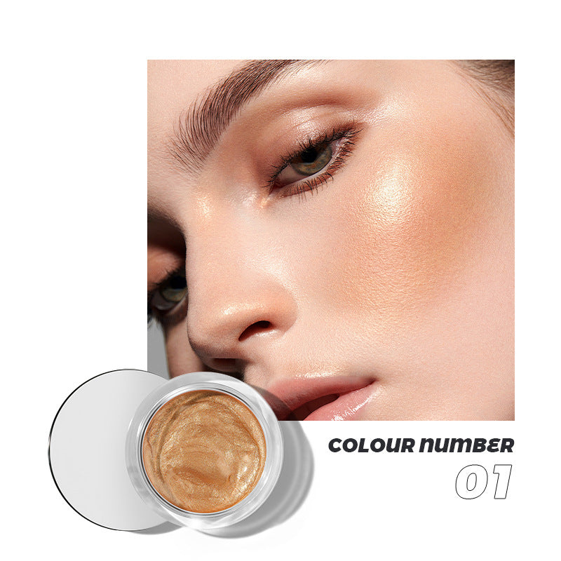 Pudaier 10-color liquid blush eyeshadow brightens lips and cheeks to contour naturally with fine glitter highlights - Korvel