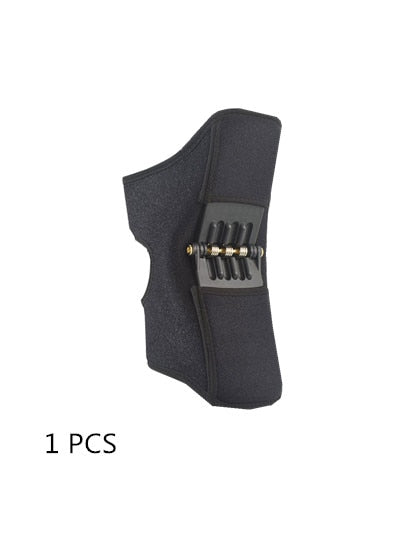 Upgraded version knee joint support pads Breathable Non-slip power knee stabilizer pads Climbing body well spring Sport knee - Korvel