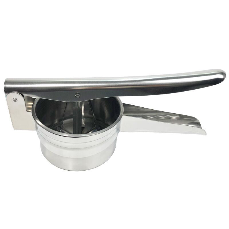Squeezer Stainless Steel Manual Juicer Household Vegetable Filling Dehydration Large Practical And Creative Potato Mashing - Korvel
