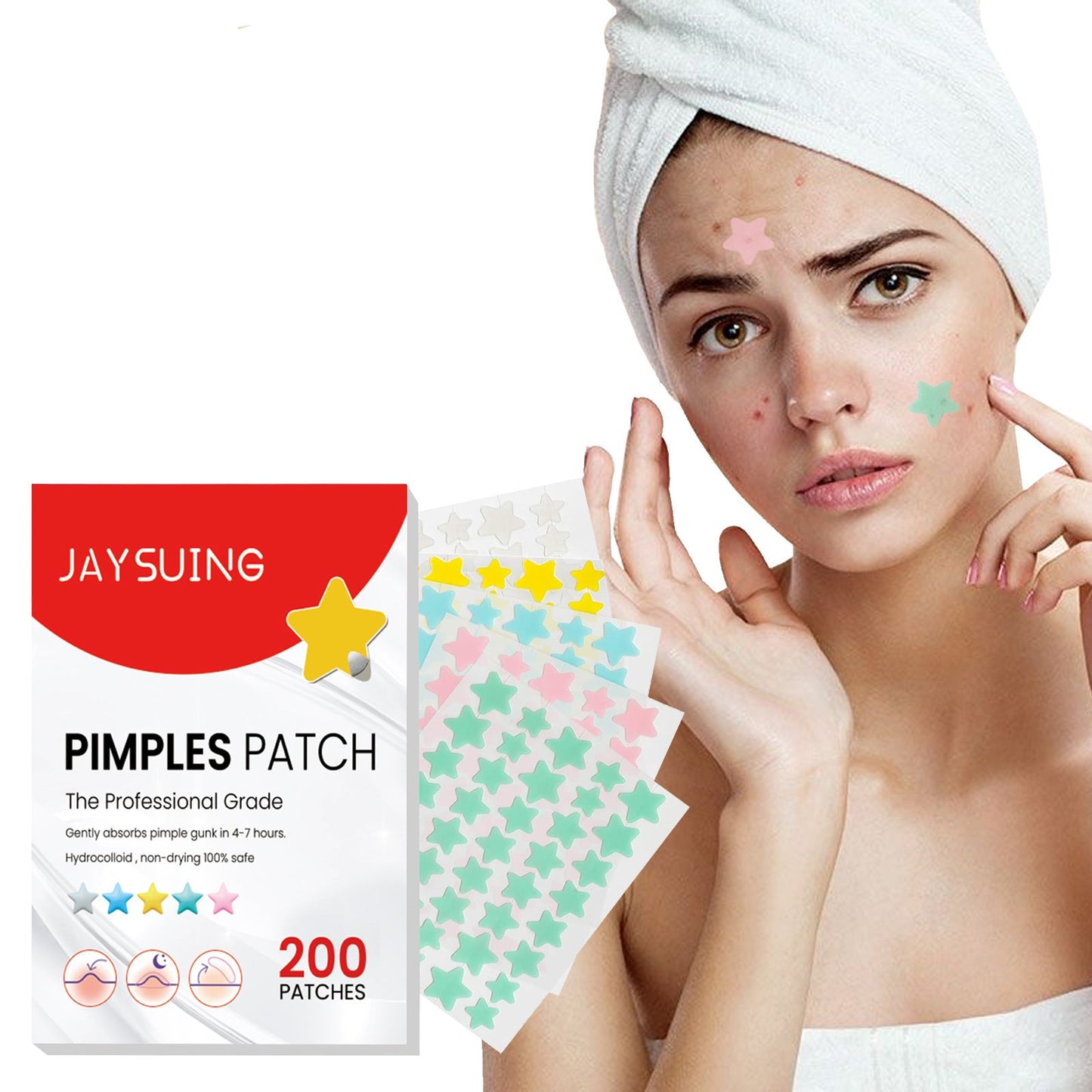 Jaysuing Repair Acne Patch for Clear Skin