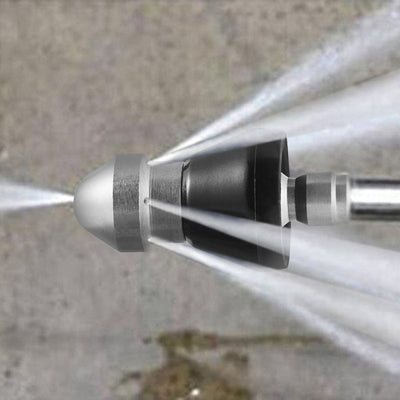 Cleaning Machine Sewer Nozzle 1/4 "Cleaning Sprinkler Pipe Dredger Cleaning Accessories - Korvel