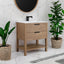 30 Inch Bathroom Vanity Plywood With 2 Drawers-BVB01030IMO-BL9075B - Korvel