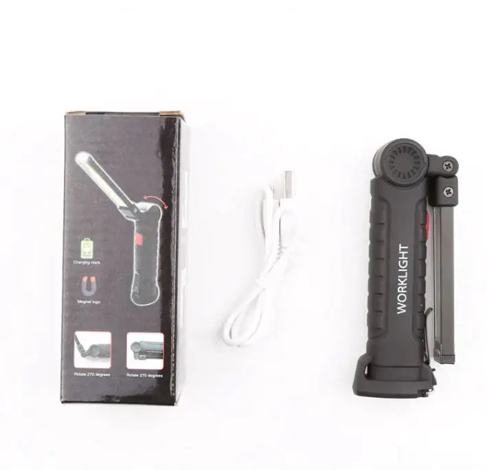 USB Rechargeable LED Work Light for Emergency Use