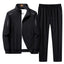 Ensemble de manteau à fermeture éclair et pantalon de sport premium