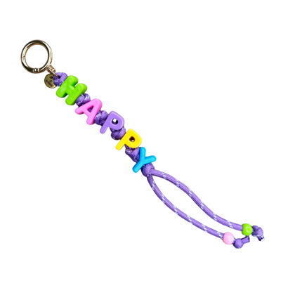 HAPPY ♡ Bag Charm - Stylish Accessory for Handbags