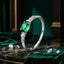 Elegant 925 Sterling Silver & Platinum Plated CZ Ring - Size 6.0