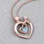 Colgante de Topacio Azul Suizo Genuino de 0.28 Quilates en Plata de Ley