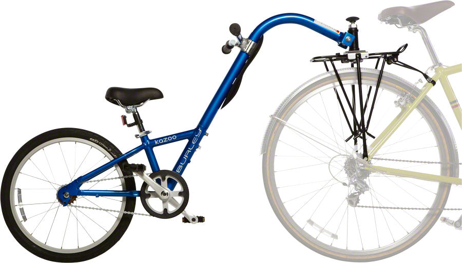 Burley Kazoo Single Speed Trailer Cycle - Bleu