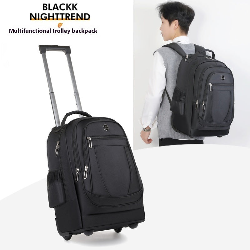 Sac à dos en tissu Oxford grande capacité avec tirette