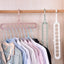 Séchoir à vêtements multi-port pour un rangement efficace