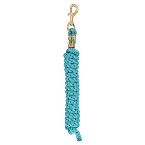 Premium Poly Lead Rope with Brass Snap - 10ft - Korvel
