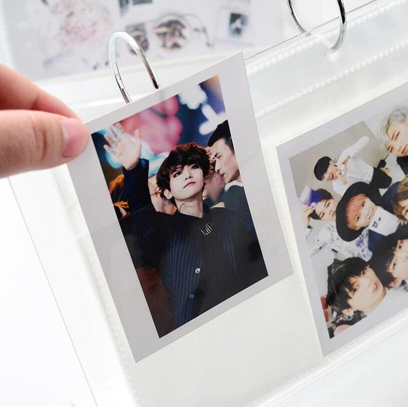 Charming 3/5 Inch Acrylic Desktop Photo Album for Memorable Moments - Korvel
