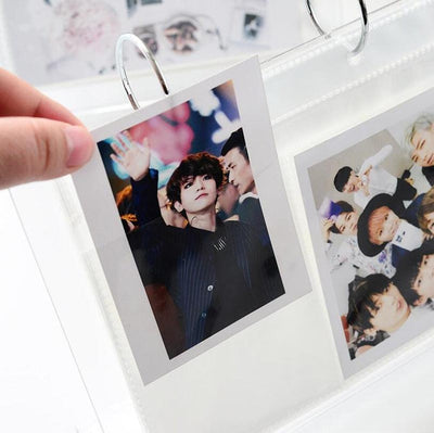 Charming 3/5 Inch Acrylic Desktop Photo Album for Memorable Moments - Korvel