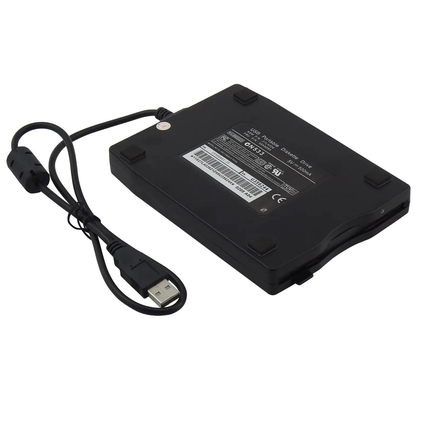 3.5” USB 2.0 External Floppy Disk Drive for Laptop & PC