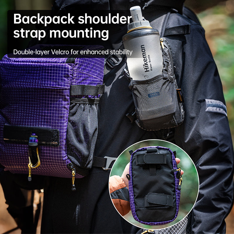 HIKEMAN Outdoor Tactical Waist Bag - Expandable for Backpack, Lightweight Hiking Gear - Korvel