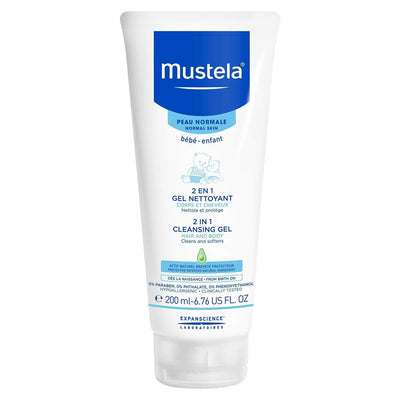 Mustela 2-in-1 Cleansing Gel for Babies - 6.76 Oz