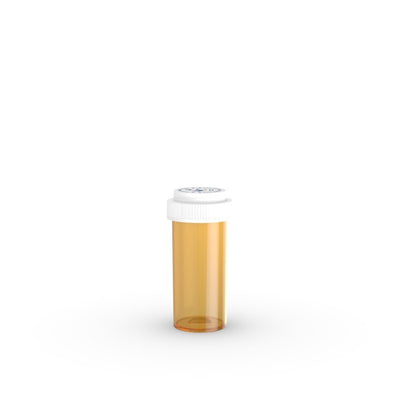 Colorsafe Rc Vials - Amber 13 Dram with Cap