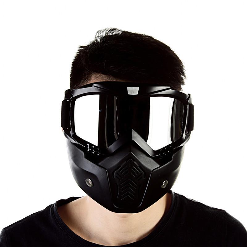 Men Ski Snowboard Mask Winter Ski Snowmobile Goggles Windproof Skiing Glasses Motorcycle Cycling Sunglasses - Korvel