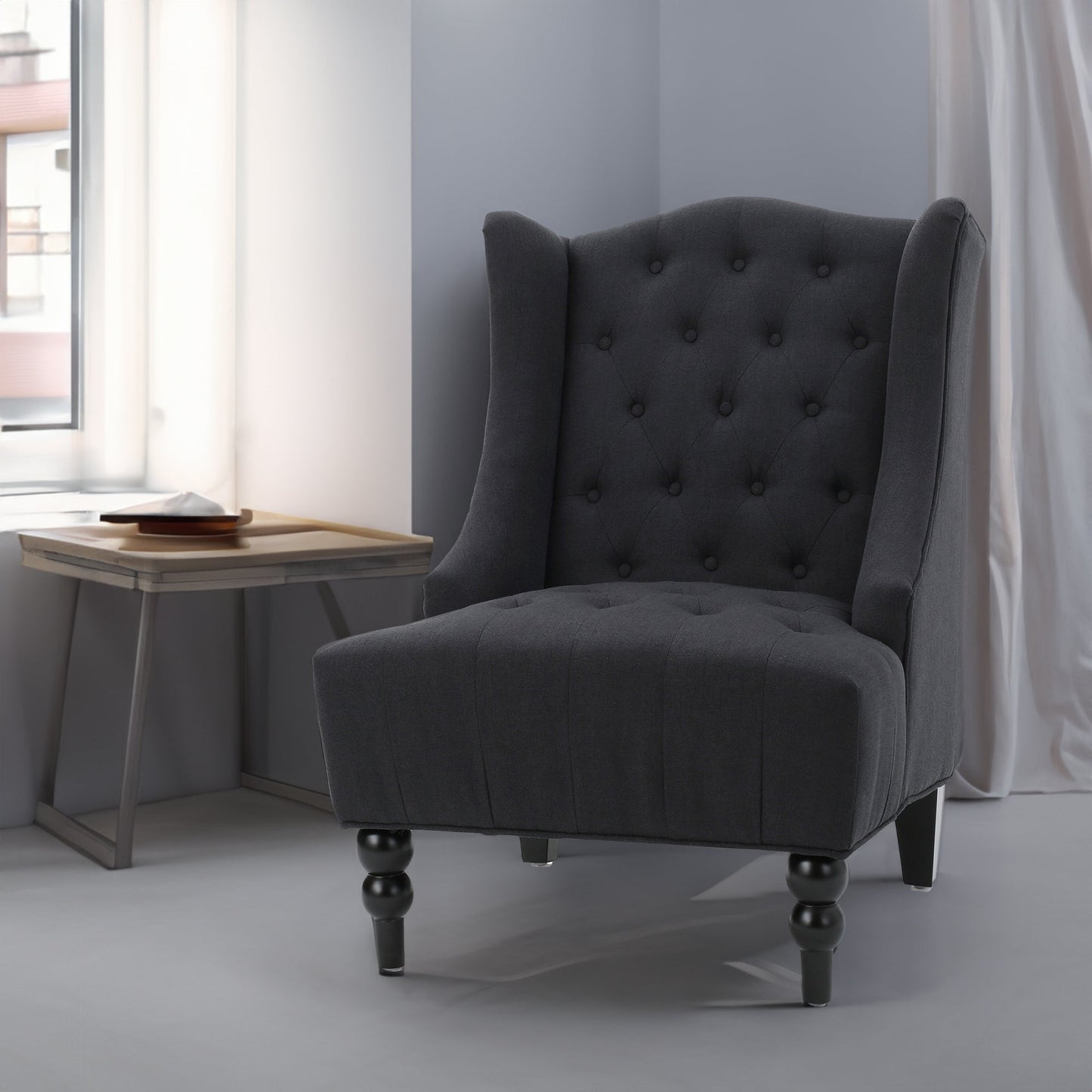 TODDMAN HI-BACK CLUB CHAIR - Korvel