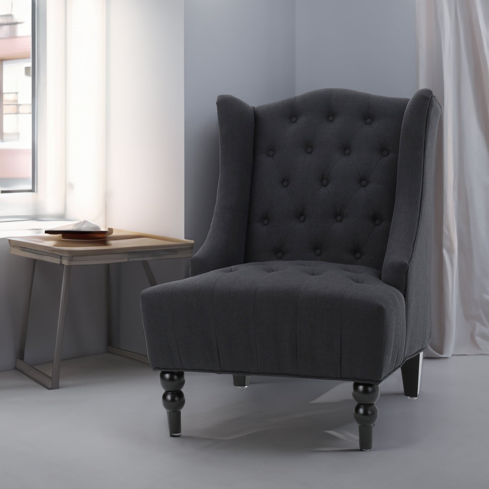 TODDMAN HI-BACK CLUB CHAIR - Korvel