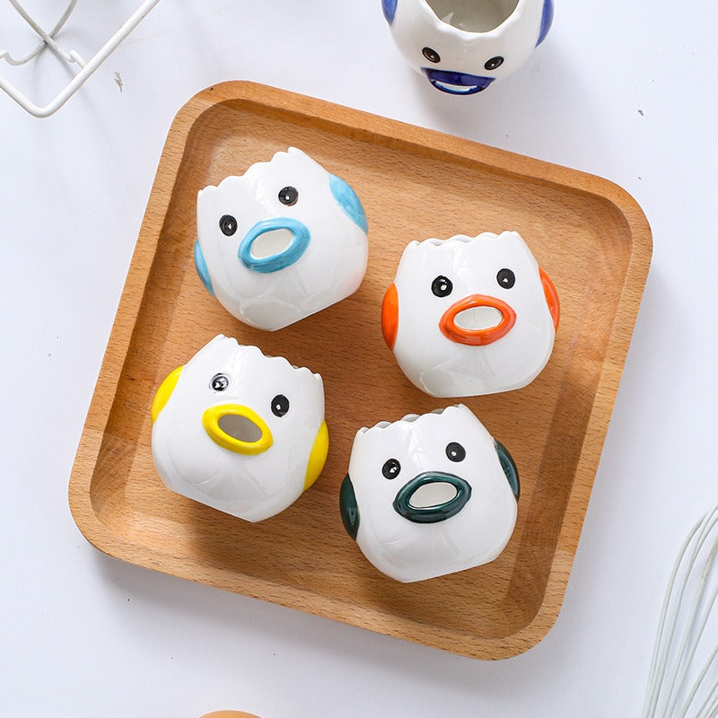 Ceramic Egg White and Yolk Separator for Baking