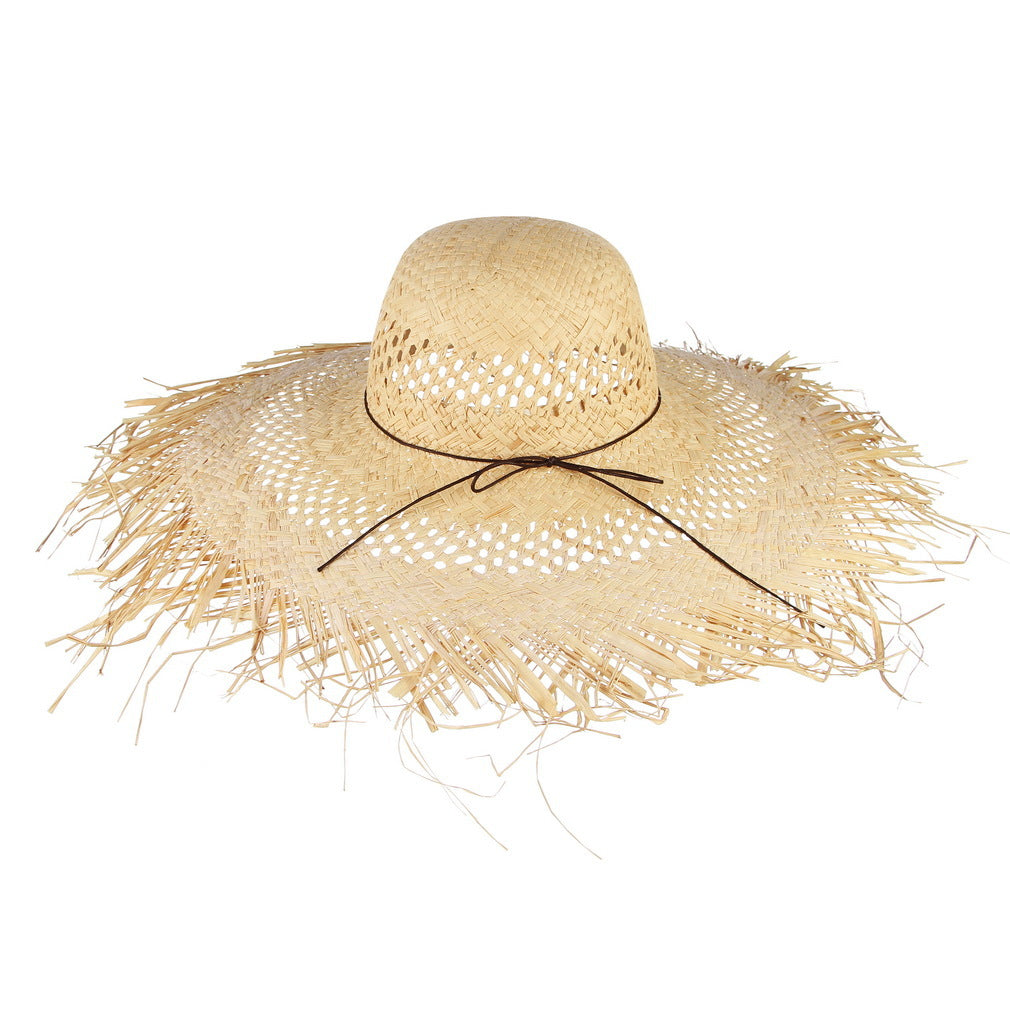 Seaside British Raffia Sun Hat for Summer Adventures