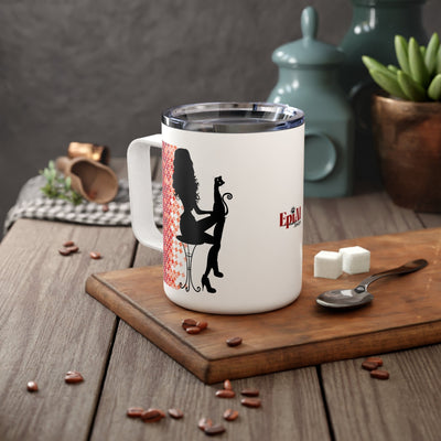 Taza de café aislada Pretty Cat Lady - 10oz