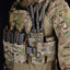Tactical Universal Radio Pouch MPU5 PRC163 152 148 PTT Holder Bag Walkie-talkie Storage Pack - Korvel