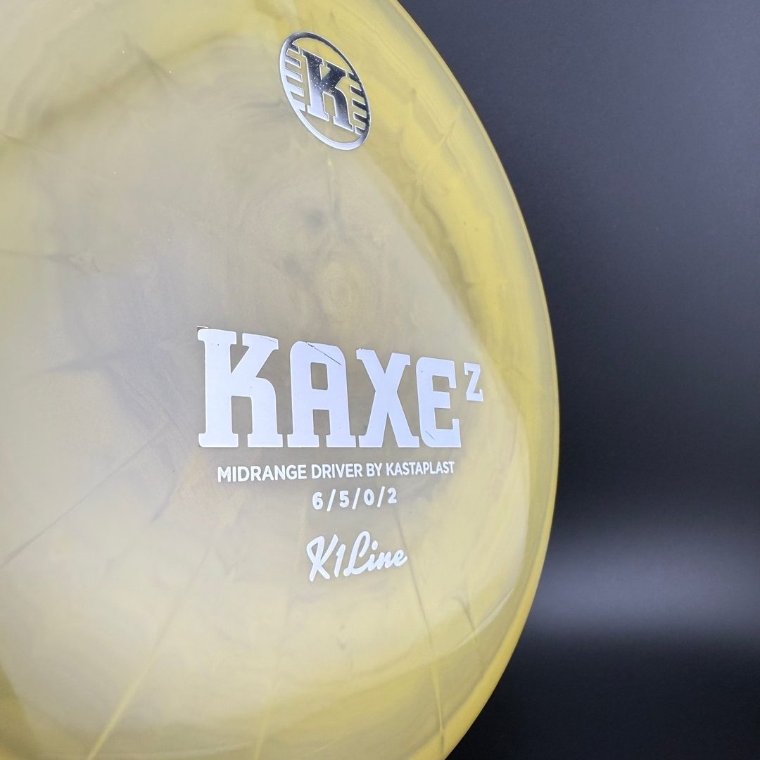 K1 Kaxe Z - 2022 Run OOP - Swirly Disc Golf Disc