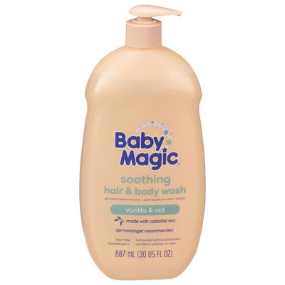 Baby Magic Soothing Vanilla & Oat Hair & Body Wash - 30 Fl Oz