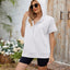 Half Zip Short Sleeve Hooded Top - Korvel