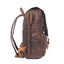 Vintage Large Capacity Crazy Horse Leather Backpack