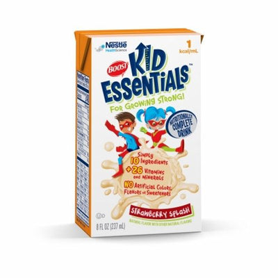 Boost Kid Essentials Pediatric Oral Supplement - Strawberry Splash 8 Oz
