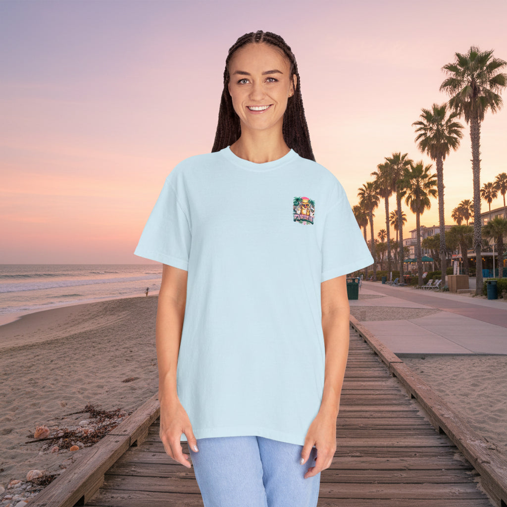 Camiseta Furreal Cat Sunset | Camiseta Unisex