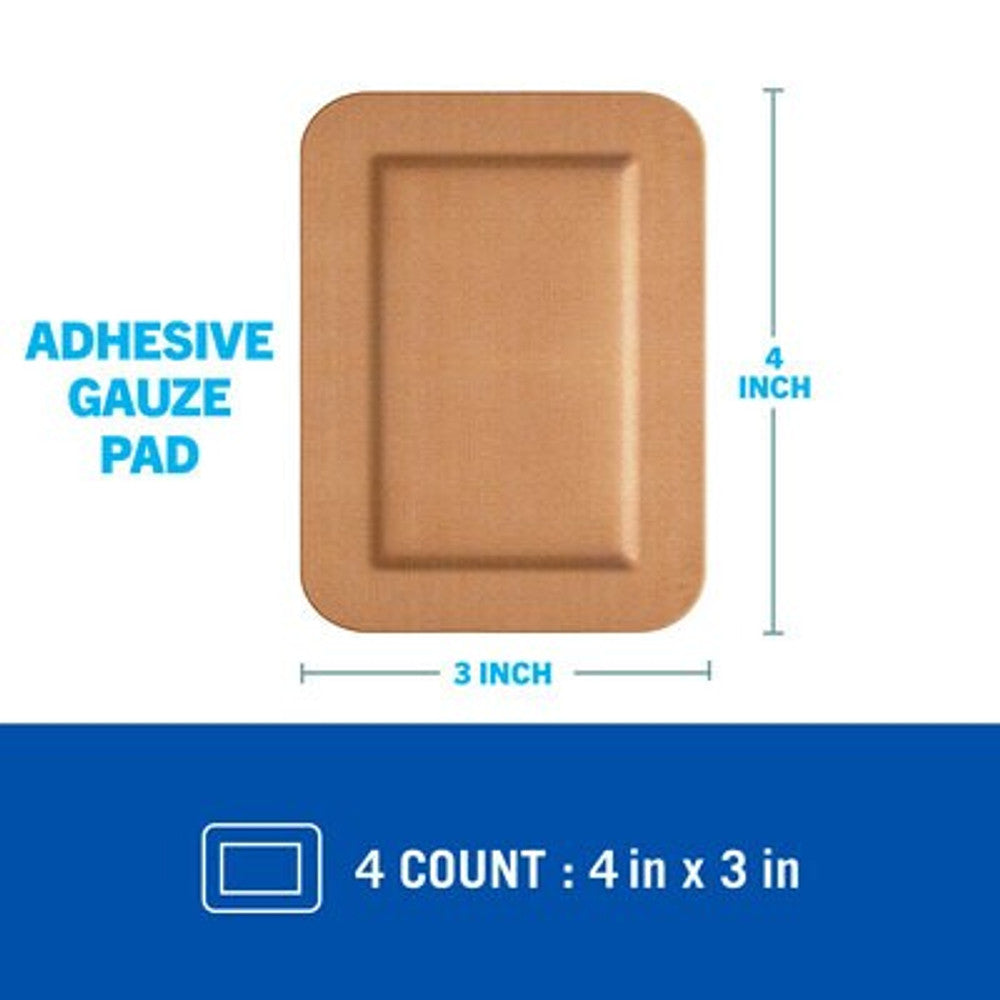 Nexcare Duo Pansements Adhesifs en Gaz - 4 Compte