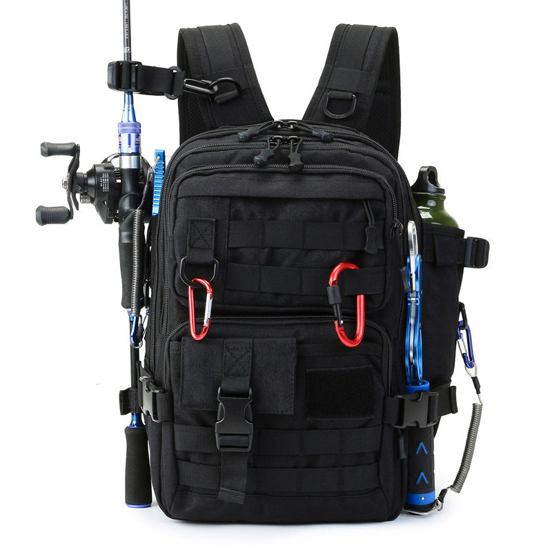 Mochila de Senderismo Táctica Camo Impermeable de Gran Capacidad