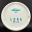 White ESP Luna Disc Golf Putter - Dyer's Delight