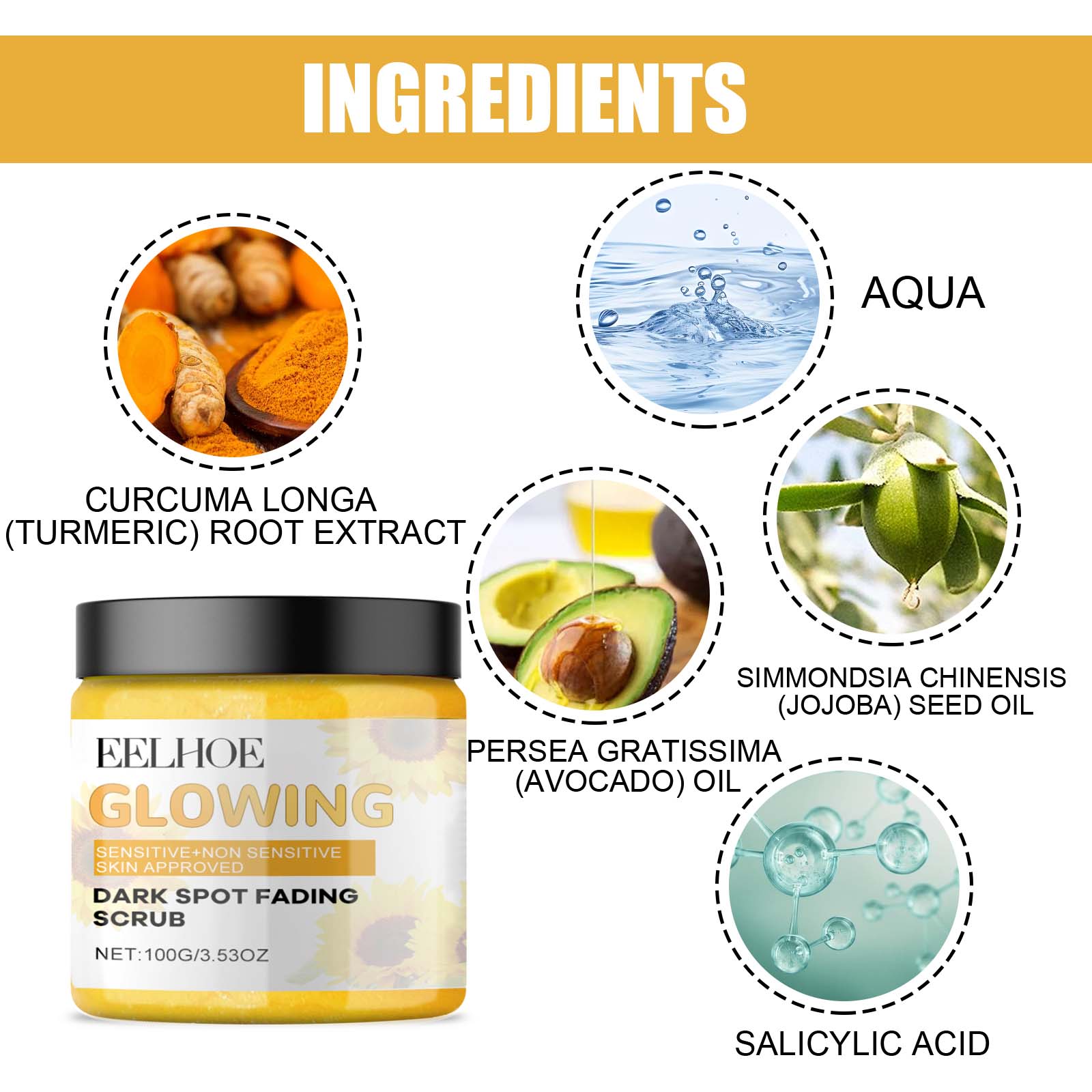 Turmeric Skin Care Set Hydrating Moisturizing Cleanser Refreshing Oil Control Subtle Lines Nourishing Cleansing Set - Korvel
