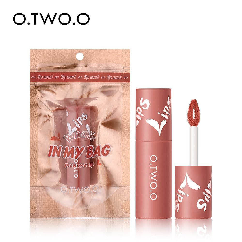 O.TWO.O Lip Clay Matte Dual-Use Lipstick & Blusher