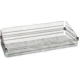 Panier en fil chromé Quantum Storage Systems 48" L x 18" P